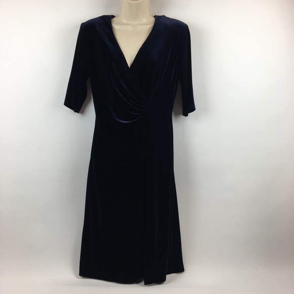 Connected Apparel |  Velvet Dress - Picture 2 of 5